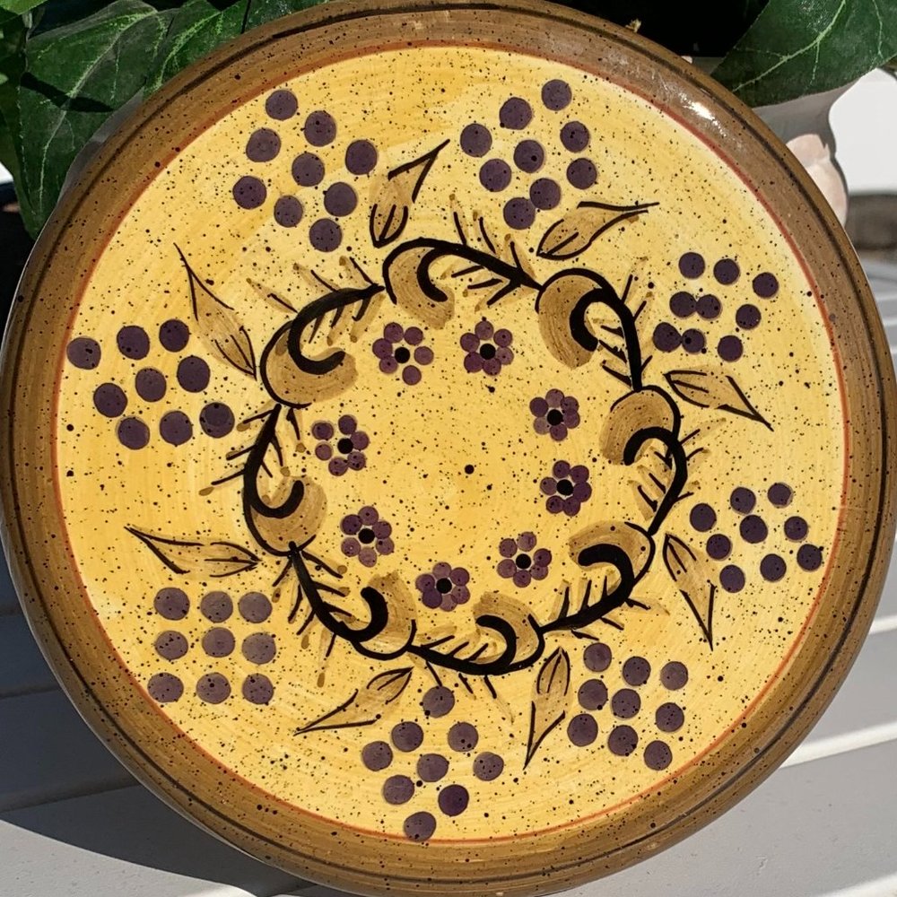 FINAL SALE Vintage Trivet Hotplate Decor California Pantry Classic Ceramic - Picture 2 of 8
